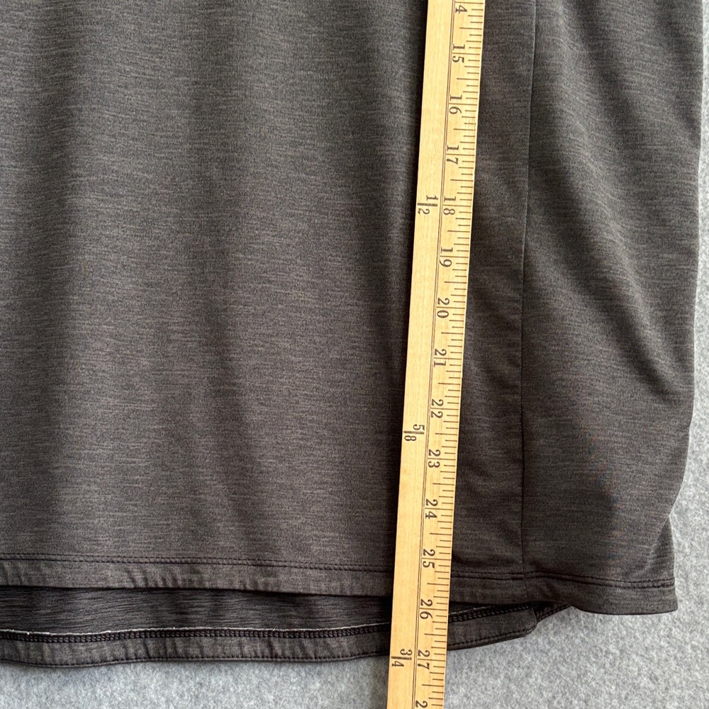 Columbia Cap Sleeve Sports Top  Large Heathered Gray - Picture 5 of 7